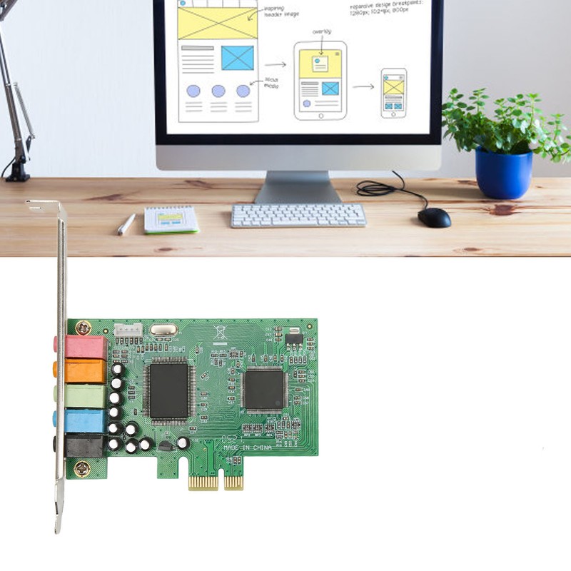PCIe Sound Card EAX Audio Technology Support DirectSound 3D EAX