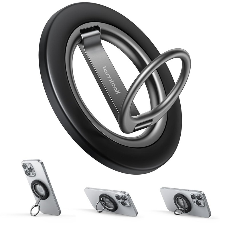 Lamicall Anillo MagSafe para Celular – Más Ángulos Soporte Magnético