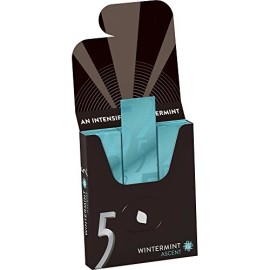 WRIG 5 GUM ASCENT 5 Gum Winter-Mint Ascent Sugar-Free Gum, 15 Count (Pack of 10)