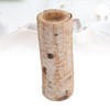 Birch Candle Holder Nordic Tealight Stand Wooden Table Decoration for