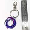Mobii Fidget Keychain/Lanyard Hook: Discreet Clipable Snap Latch, Stress, Anxiety,