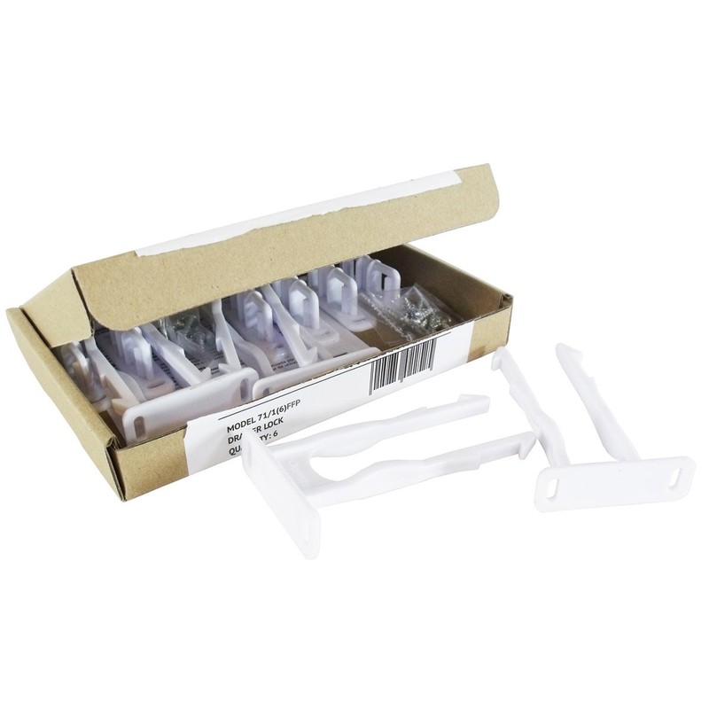 Clippasafe Cupboard & Drawer Locks (6 Pack)