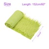 DMiotech 8"x60" Green Faux Fur Fabric for Crafts, Fluffy Faux