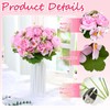 Olgaa 12 Bundles Peonies Artificial Flowers Fake Hydrangea Silk Peony