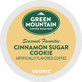 Green Mountain Coffee Roasters Cinnamon Sugar Cookie Keurig Single-Serve K-Cup Pods, Light Roast Coffee, 12 Count (Pack of 6)