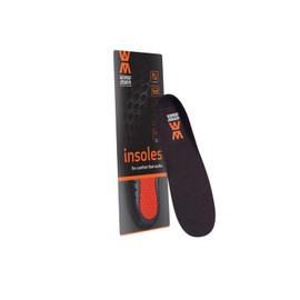 Einlegesohlen "Support Pro" für Arbeitsschuhe, Fußgewölbestützte und Fersenpolsterung, Stoßdämpfende Gel-Einlegesohlen, Schuheinlagen für Arbeitsstiefel, Für Männer Worker Walker - 40/46 EUR