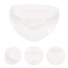 SUPVOX 10Pcs Pacifier Holder Case Transparent Design for Easy Viewing