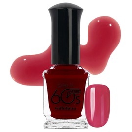 With Shan 60 Second Nail Polish, M145 Pomegranate Syrup, 9ml, 1 Piece / 위드샨 60초 매니큐어, M145석류시럽, 9ml, 1개