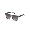 GUESS Factory Men's Gu00004 Polarized Square Sunglasses, Grey, NS