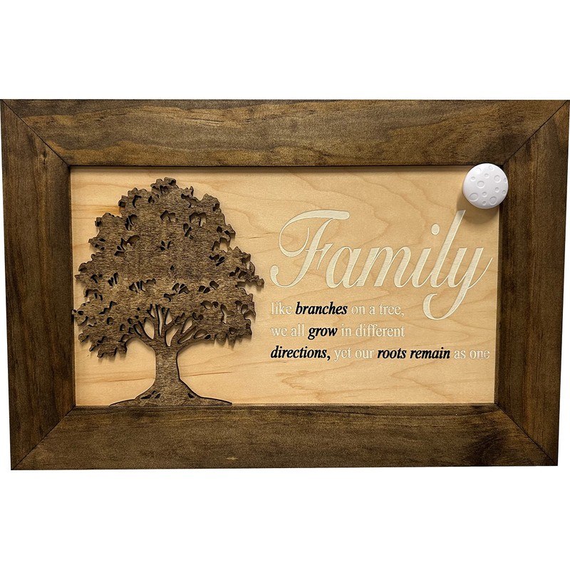 Bellewood Designs Family Tree Hidden Gun Safe - Handcrafted Gun