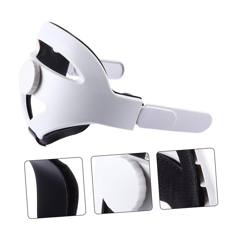 Angoily Adjustable Comfortable Strap for Vr Headset Enhanced Support Cushion