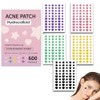 600 Piezas Lindos Parches para,parches hidrocoloides para acn,pimple patch star,Pimple