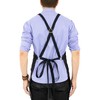 Under NY Sky Essential Black Denim Apron – Cross-Back with