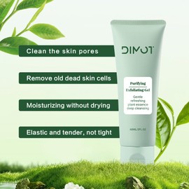 Tseriact Cleansing Exfoliating Gel, Cleansing, Moisturising Exfoliating Gel, Deep Cleansing Exfoliating Scrub Gel for Face and Body Exfoliating Scrub Gel, 1 Piece (60 g/2fl.oz.)