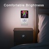 Oeaskly Elephant Night Light,Colorful Elephant Plug-in Night Lights with Dusk-to-Dawn