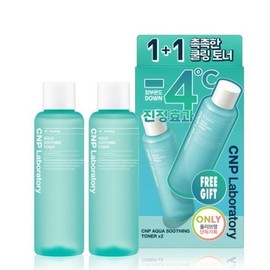 [1+1 Promotion] CNP Aqua Soothing Toner 200ml 1+1 Promotion / 차앤박(CNP) 아쿠아 수딩 토너 200ml 1+1 기획