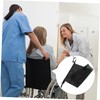 Healeved Oxygen Cylinder Holder Bag for Wheelchair Adjustable Straps Mesh
