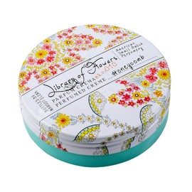 Library of Flowers Honeycomb Parfum Crema, 2.5 oz. Sugared Fig, Ambrosia Honey & Royal Bee Blossom - Women's Fragrance, Perfumed Body Lotion