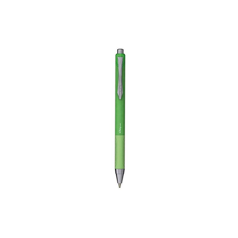 Platignum Tixx Ball Point Pen - Lime Green (Pack of