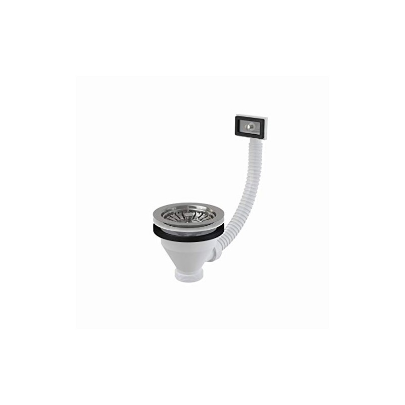Alcaplast A38 Chrome Flexible Overflow Drain Valve