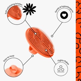 Boie USA - Limpiador facial – Herramienta facial de mano, más suave que el cepillo facial de silicona, hipoalergénico, exfoliación suave para pieles s