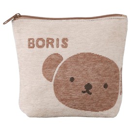 Marushin 5905009600 Pouch Dick Bruna Rose Humming Pouch, Approx. 6.7 x 8.5 x 2.4 inches (17 x 21.5 x 6 cm)