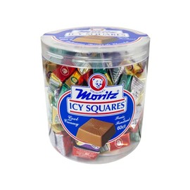 Moritz Icy Squares, Cool & Creamy Chocolatey Squares, Tub of 660 g (60 pieces)