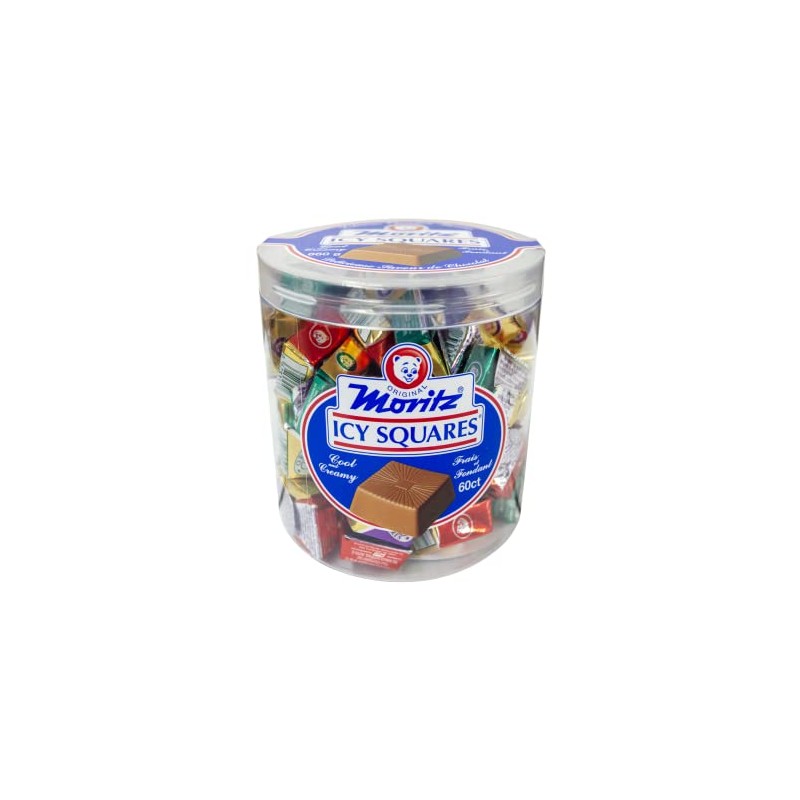 Moritz Icy Squares, Cool & Creamy Chocolatey Squares, Tub of