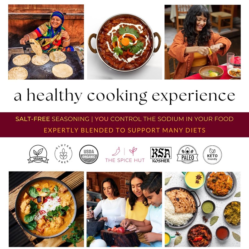 Spice Hut - Dal Makhani Lentil Seasoning Organic, Salt-Free, Indian