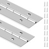2PCS Piano Hinge 30 Inch Heavy Duty Stainless Steel Piano