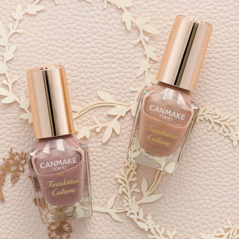 Canmake Foundation Colors 11 Creamy Beige 8ml Nail Foundation Quick