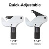 TGR Quick Adjustable Universal Thread Restorer 11/16” to 1-1/2”(17-38mm) for
