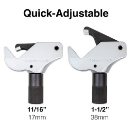 TGR Quick Adjustable Universal Thread Restorer 11/16” to 1-1/2”(17-38mm) for External Thread Repair