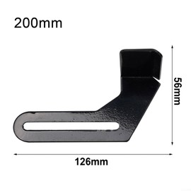 2Pcs Bench Grinder Tool Rest For 150/200 Type Grinder, Metal Backing Plate Washer Pad Accessories, Safety Guard Shield Set, Left & Right Grinders Support