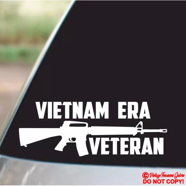 Oracal VIETNAM ERA VETERAN Vinyl Decal Sticker Car Window Bumper