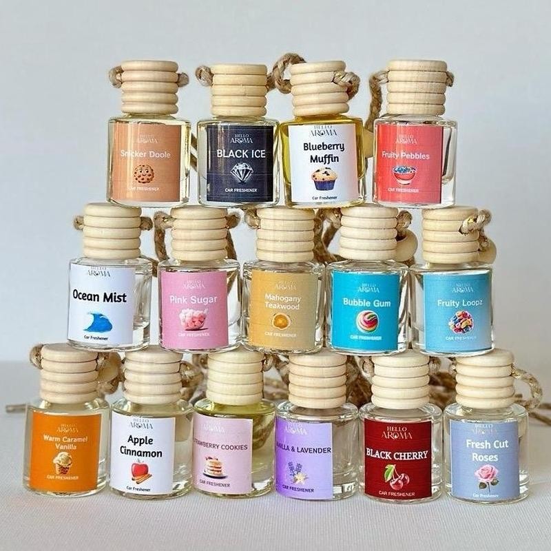 Car Air Freshener Fragrances Oil - Scents long lasting:_Vanilla