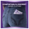 Always Discreet Incontinence Underware, Plus Medium, 9 Pack