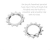 Ruimou 2 x Single Speed Bike Freewheel 11 Speed 13