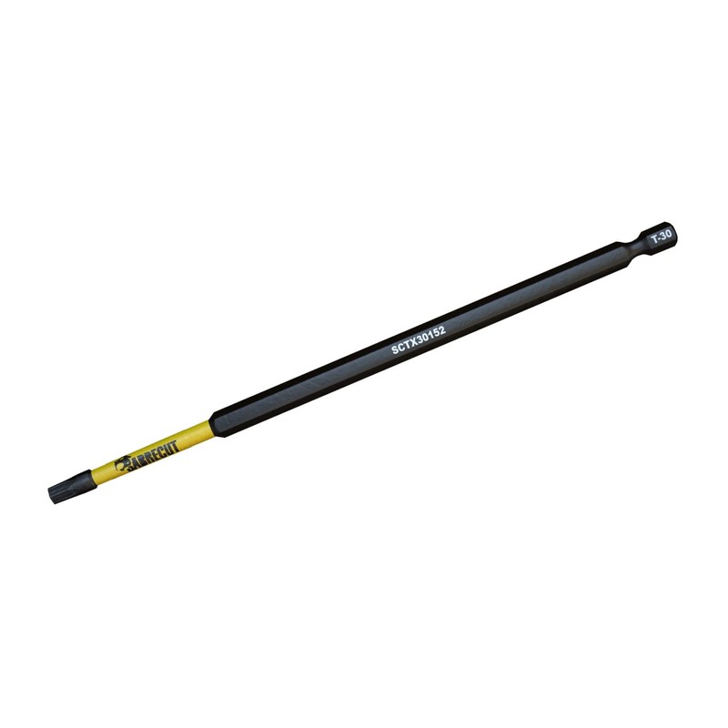 5 x SabreCut SCTX30152_5 152mm T30 TX30 Magnetic Impact Screwdriver