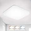 BrightFly LED Square Ceiling Light, 2300LM 20W, 3CCT (3000K/4000K/6500K) Bathroom