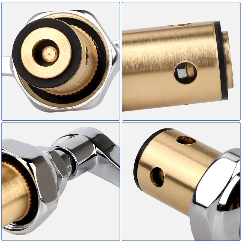KWODE Replacement Brass Hydraulic Control Spindle Assembly Cartridge Faucet Valve