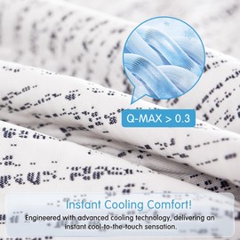 CHUN YI Cooling Memory Foam Mattress Topper Full, 4 Inch Bed Topper for Pressure Relief, Mattress Pad with Removable Cover, CertiPUR-US Certified