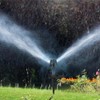 Rotating Tripod Sprinkler Impulse Sprinkler with Tripod, 360 Degree Automatic