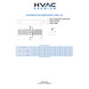 18" Corner Baseboard Grille - White - HVAC Corner Vent