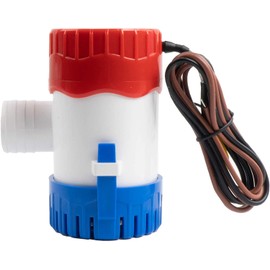 Sanuke 12V 750GPH Submersible Marine Bilge Pump for Boats, Low Noise Electric Water Pump, Portable Boat Accessories