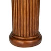 Deco 79 Polystone Eagle Pedestal Table, 7" x 9" x