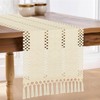 Boho Table Runner 72 Inches Long Rustic Farmhouse Table Runner