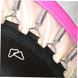 SUPVOX 10pcs Triangle Ring Buckles for Trampolines Portable Replaceable Buckles for Tightening Mats and Enhancing Stability During Windy Conditions