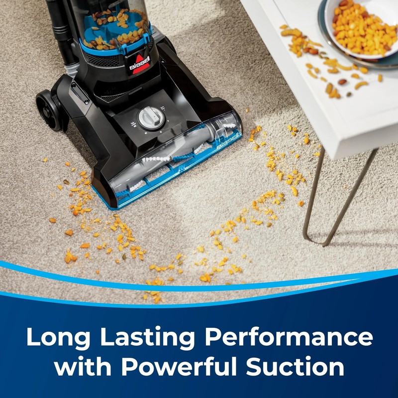 Bissell PowerForce Helix Bagless Upright Vacuum 3313, PET Friendly Carpet