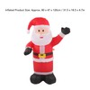 Christmas Inflatable Santa Waterproof Tear Resistance Inflatable Santa Decoration with